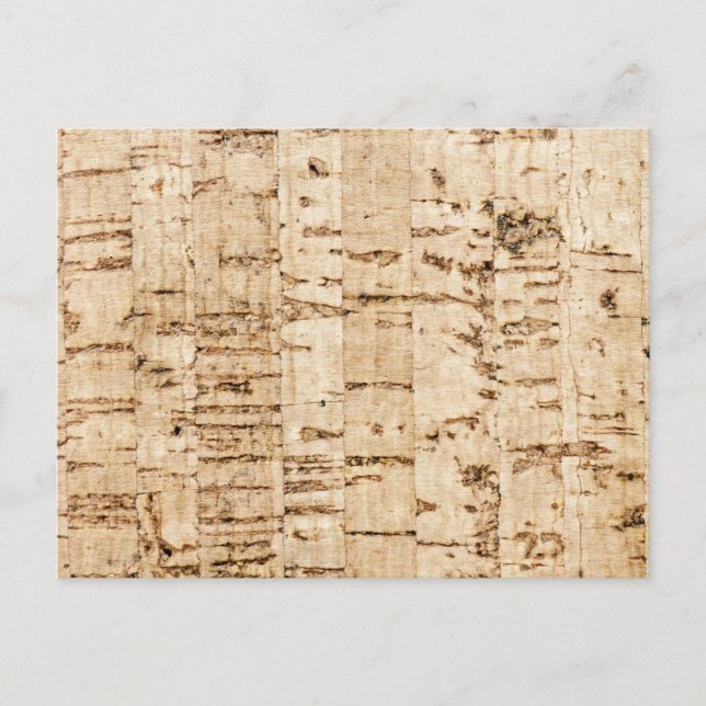 Cork oak pattern postcard (Front)