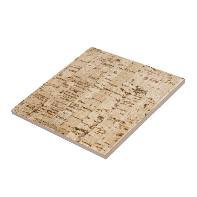 Cork oak pattern tile (Side)