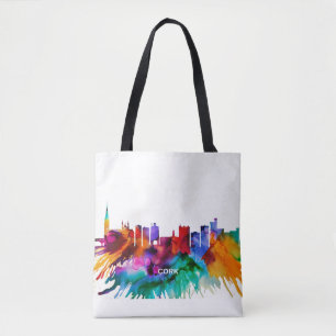 Cork Skyline Tote Bag