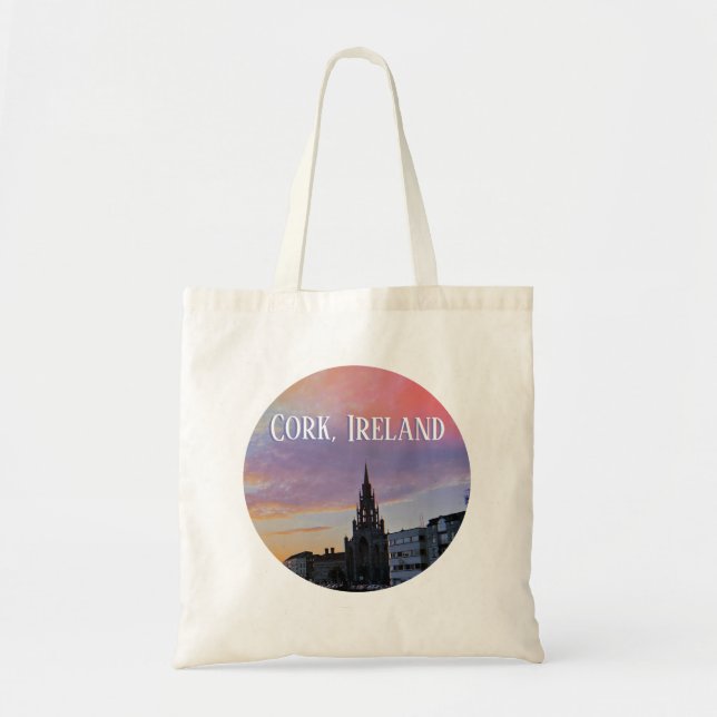 Cork Sunset Tote Bag (Front)