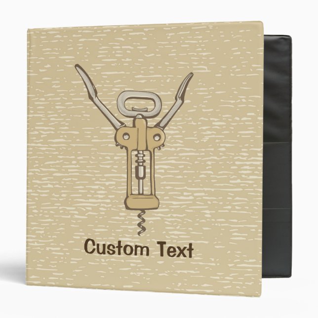 Corkscrew Binder (Front/Inside)