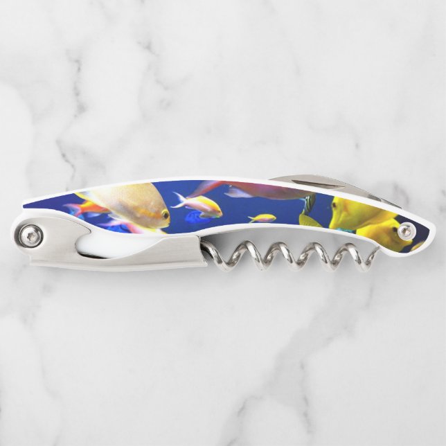 Corkscrew Bottle Opener Fish (Front)