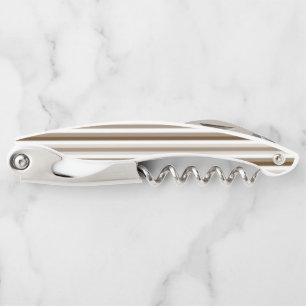 Corkscrew Bottle Opener Stripe