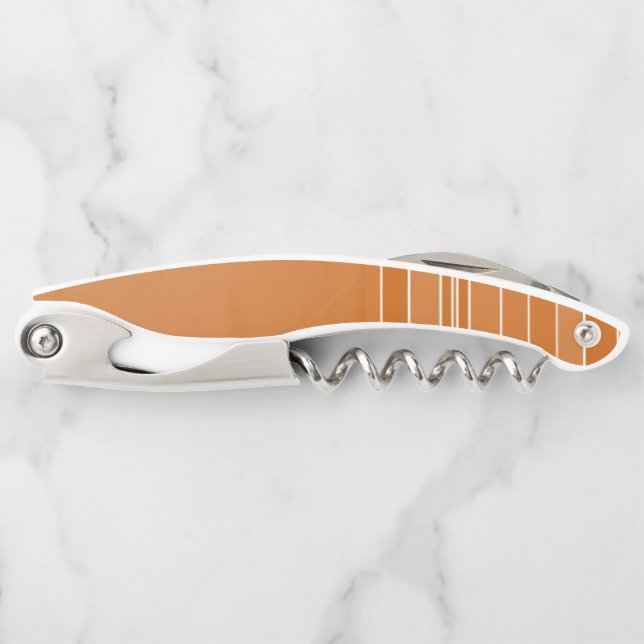Corkscrew Bottle Opener Stripe (Front)