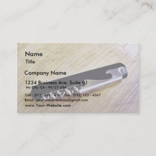 Corkscrew Business Card