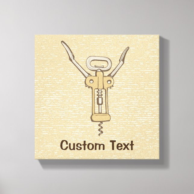 Corkscrew Canvas Print (Front)