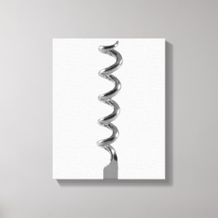 Corkscrew Canvas Print