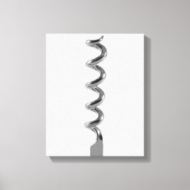 Corkscrew Canvas Print (Front)