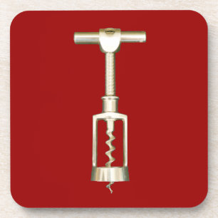 Corkscrew Cork Coasters