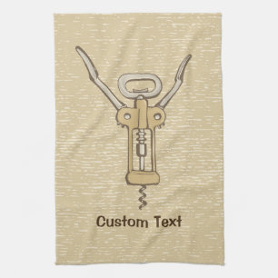 Corkscrew Kitchen Towel