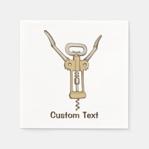 Corkscrew Napkin