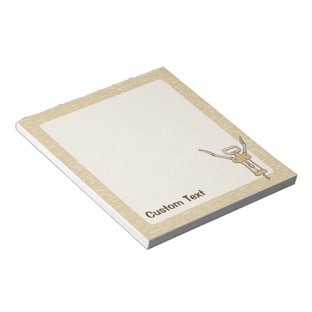 Corkscrew Notepad (Angled)