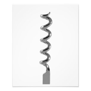 Corkscrew Photo Print