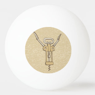 Corkscrew Ping Pong Ball