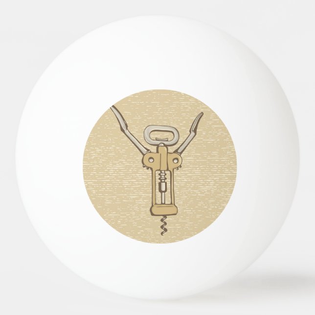 Corkscrew Ping Pong Ball (Front)
