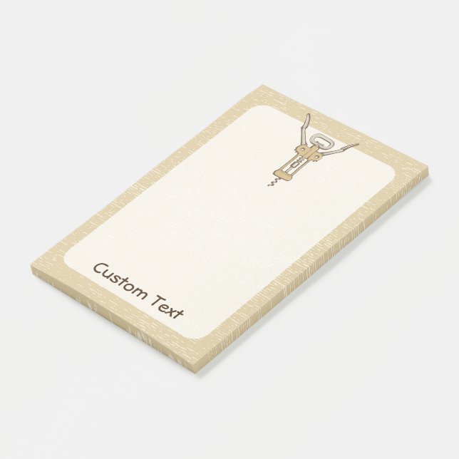 Corkscrew Post-it Notes (Angled)