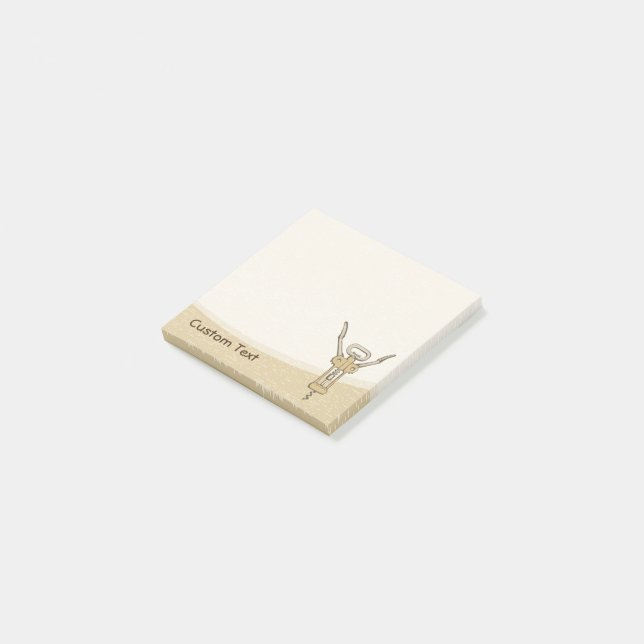 Corkscrew Post-it Notes (Angled)