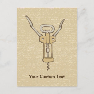 Corkscrew Postcard