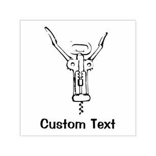 Corkscrew Self-inking Stamp