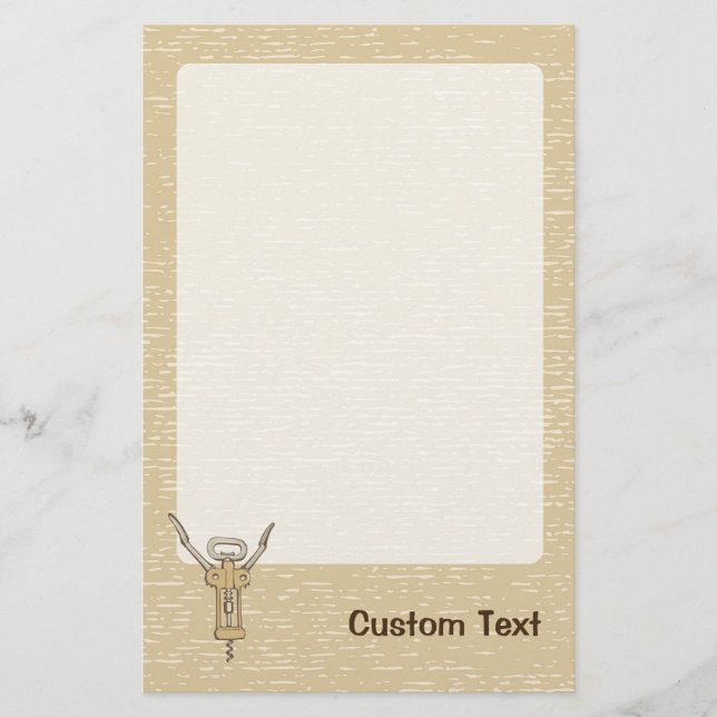 Corkscrew Stationery (Front)