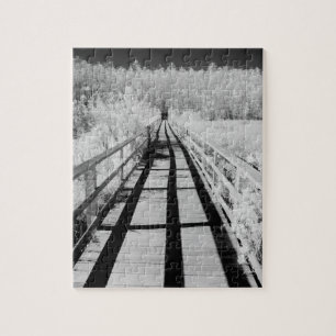 Corkscrew Swamp Sanctuary boardwalk, Florida, Jigsaw Puzzle