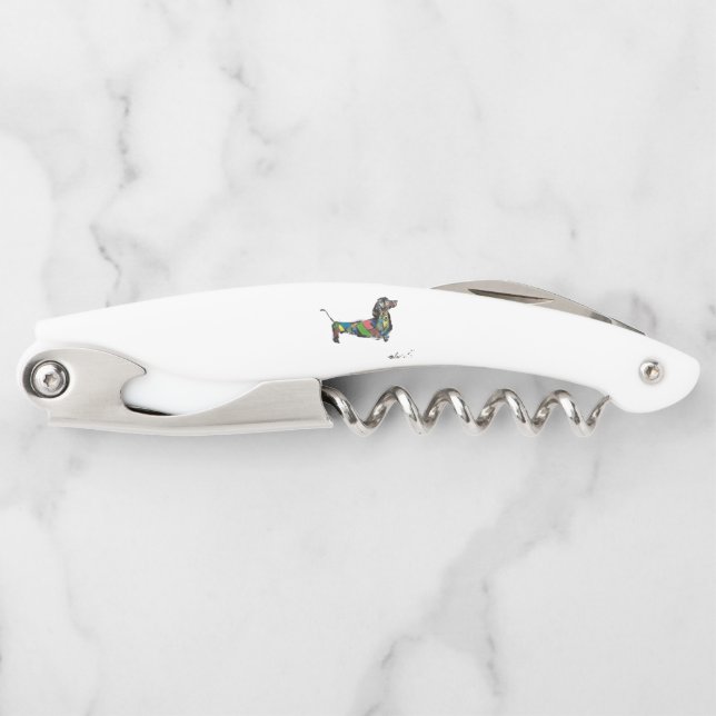 Corkscrew with Cute Dachshund  (Front)