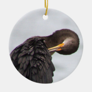 Cormorant Bird Ornament