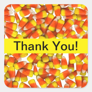 Corn à bonbons - Sticker Merci