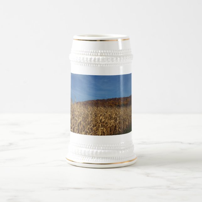 Corn and Blue Sky moon Beer Stein (Center)