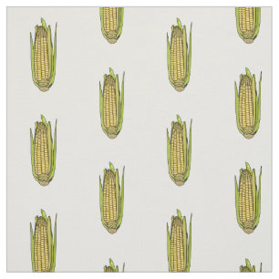 Corn cartoon illustration fabric