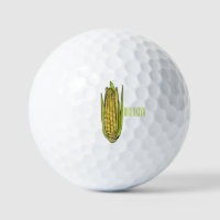 Corn cartoon illustration