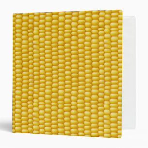 Corn Cob Background Binder