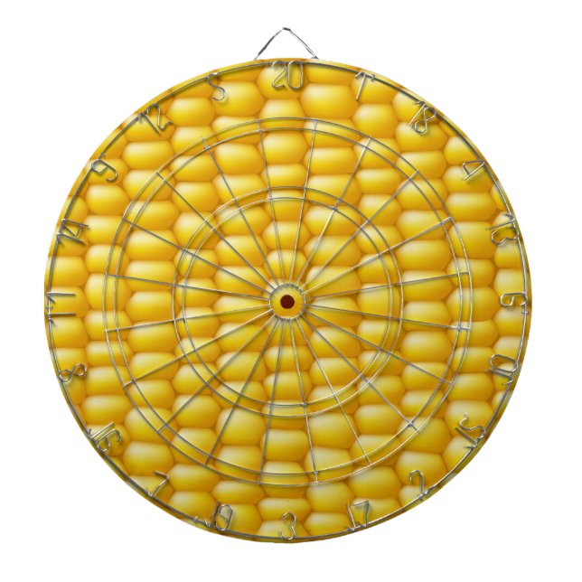 Corn Cob Background Dartboard (Front)