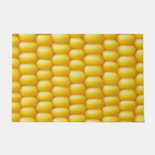 Corn Cob Background Doormat