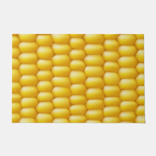 Corn Cob Background Doormat (Front)