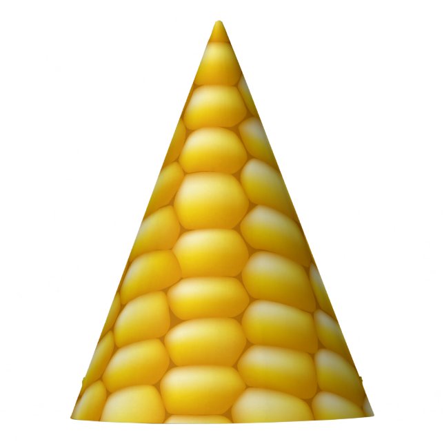 Corn Cob Background Party Hat (Front)