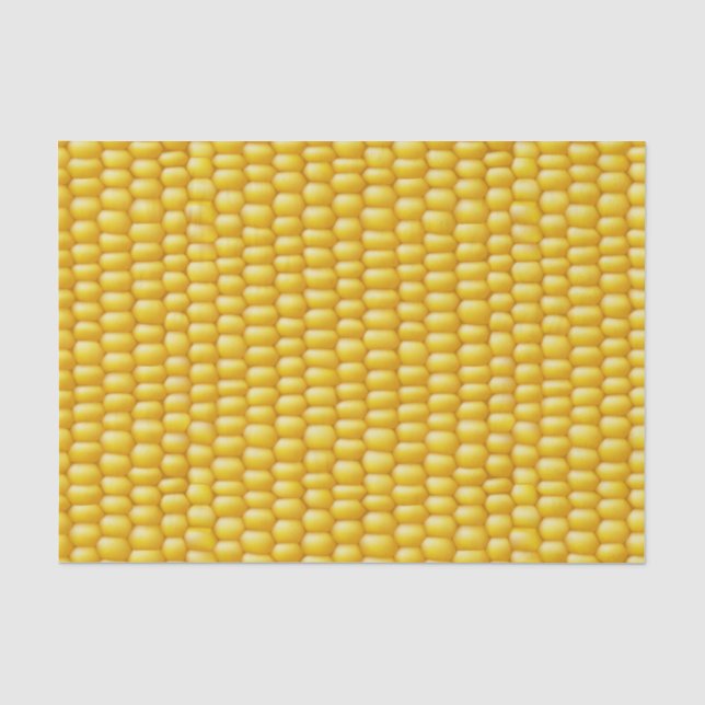 Corn Cob Background Tissue Paper (Front)