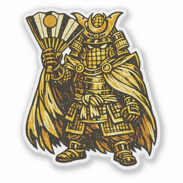 Corn Commander — Funny Vegetable Royal Samurai  (Front)
