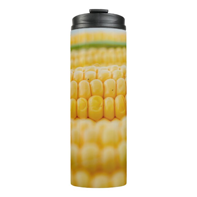 Corn corn on the cob corn kernels thermal tumbler (Front)