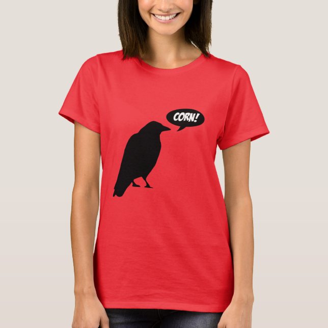 Corn Crow T-Shirt (Front)