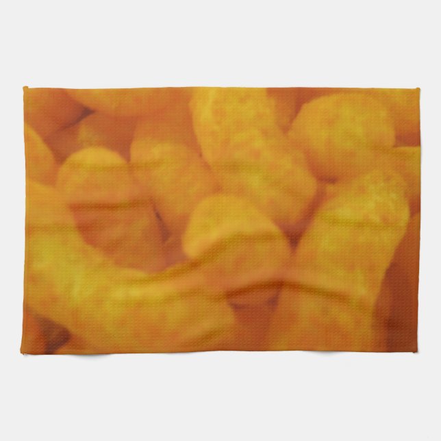 Corn Curls Kitchen Towel (Horizontal)