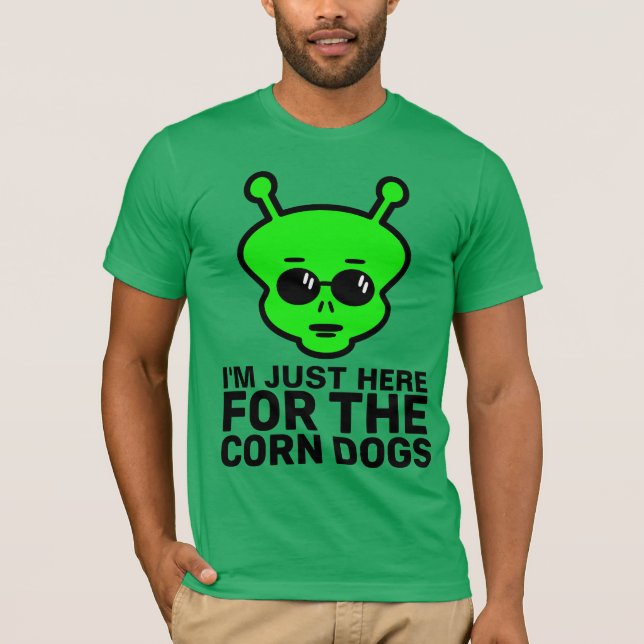 CORN DOG ALIEN T-SHIRTS (Front)