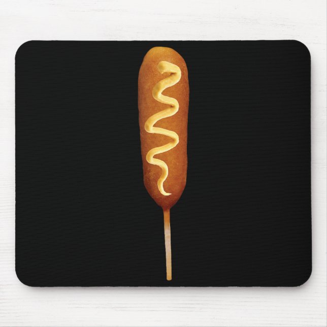 Corn Dog Lover Halloween Costume Mouse Pad (Front)