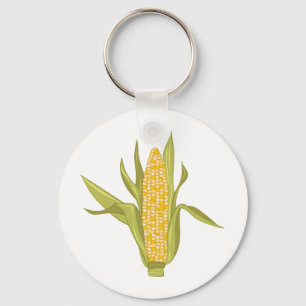 Corn Ear Keychain
