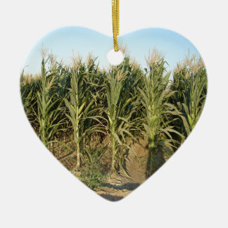Corn Field Ceramic Ornament