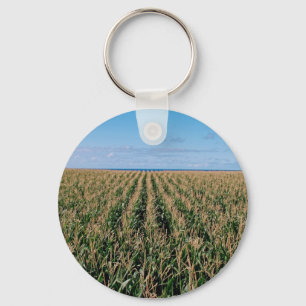 Corn field keychain