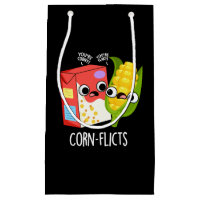 Corn-flicts Funny Cornflake Corn Pun