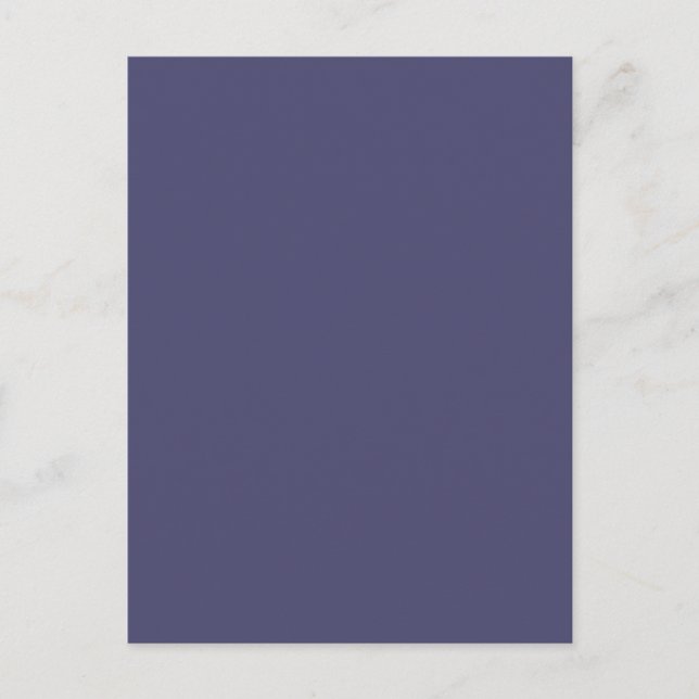 Corn Flower Blue Postcard (Front)