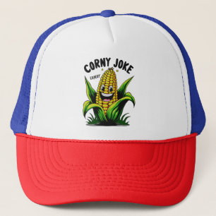 Corn Fun with Our Corny Joke Expert corn Trucker Hat