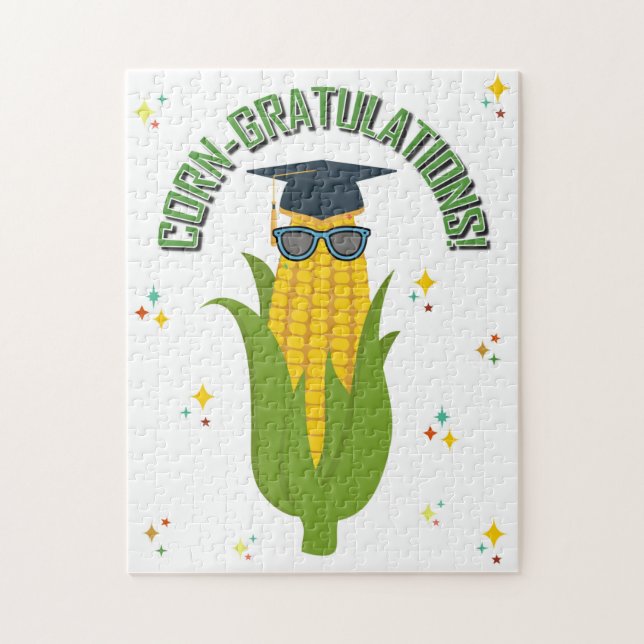 CORN-GRATULATIONS! JIGSAW PUZZLE (Vertical)